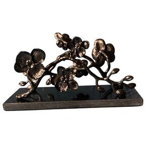MICHAEL ARAM Black Orchid NAPKIN HOLDER